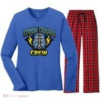 Storm Chaser Crew Women's Long Sleeve Flannel Pajama Set  thumb 0