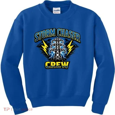 Storm Chaser Crew Kids Sweatshirt