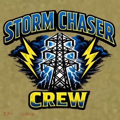 Storm Chaser Crew Garment-Dyed Women's Muscle Tee
