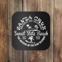 Santa Cruz California Beach Surfing Skate Clothing Coaster thumb 0