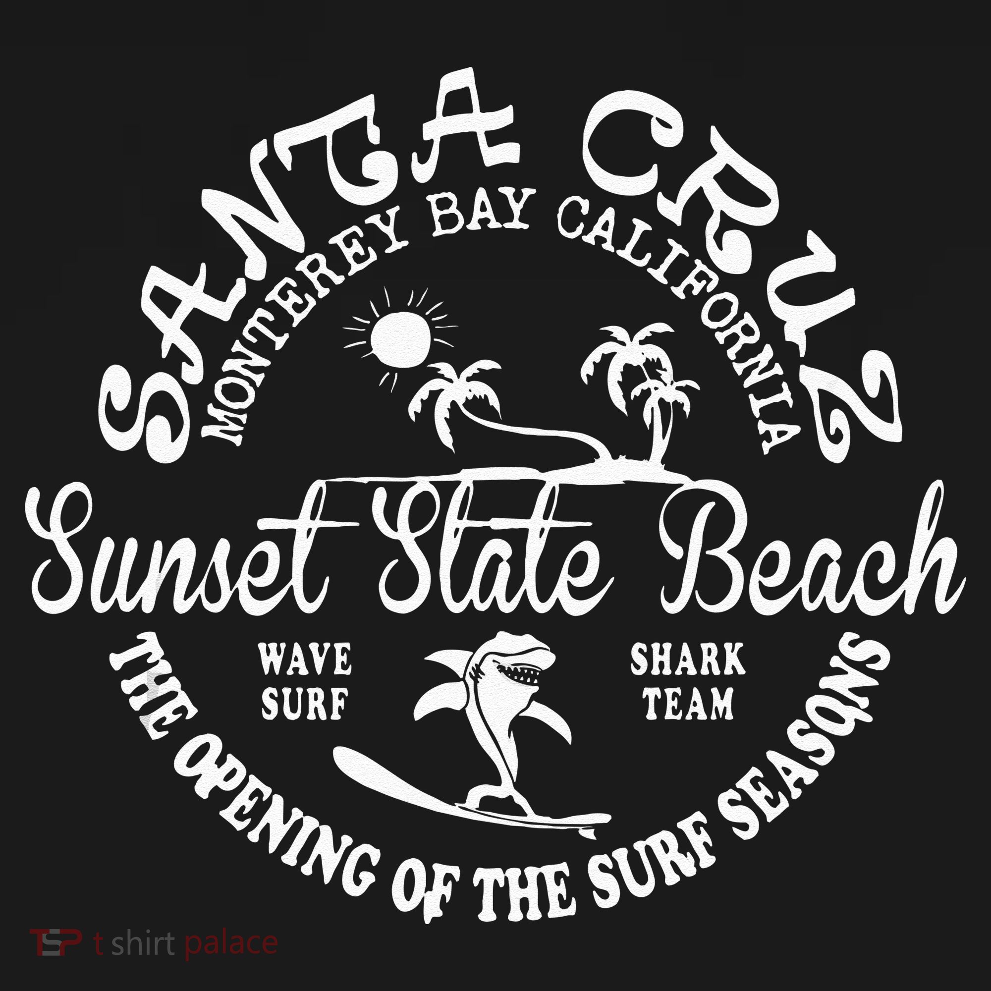 Santa Cruz California Beach Surfing Skate Clothing Women's Tank Top