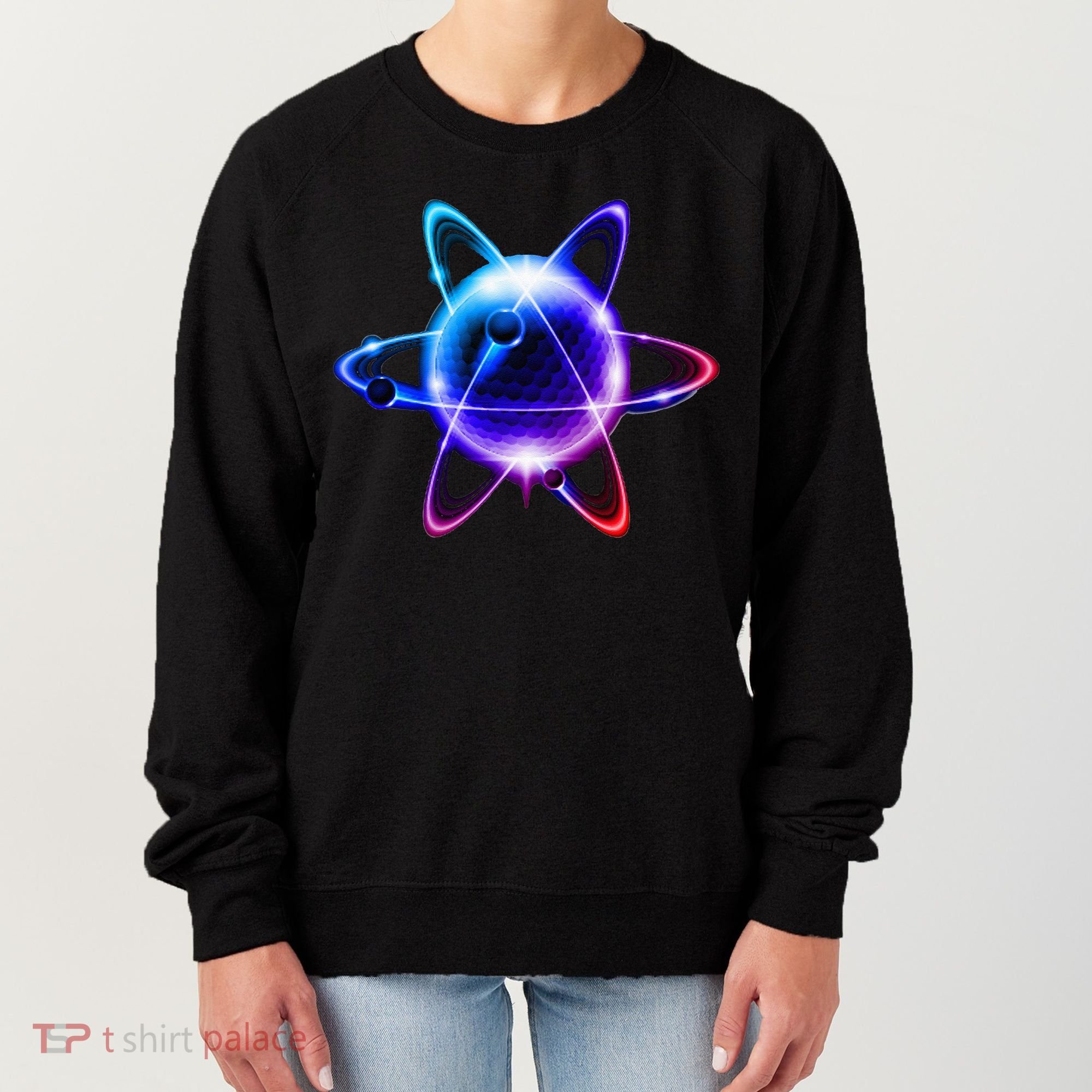 Science Chemistry Chemist Atom Atom Physics Women's Sweatshirt