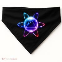 Science Chemistry Chemist Atom Atom Physics USA-Made Doggie Bandana thumb 0
