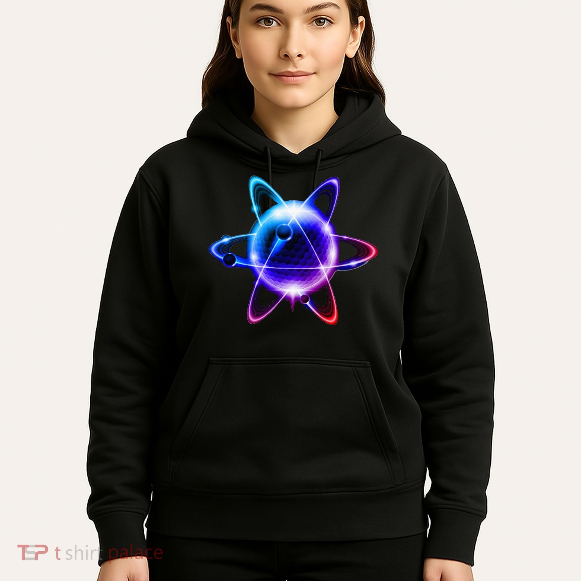 Science Chemistry Chemist Atom Atom Physics Hoodie