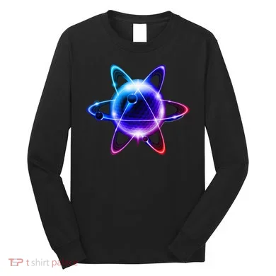 Science Chemistry Chemist Atom Atom Physics Long Sleeve Shirt