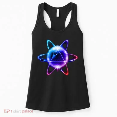 Science Chemistry Chemist Atom Atom Physics Women's Tank Top