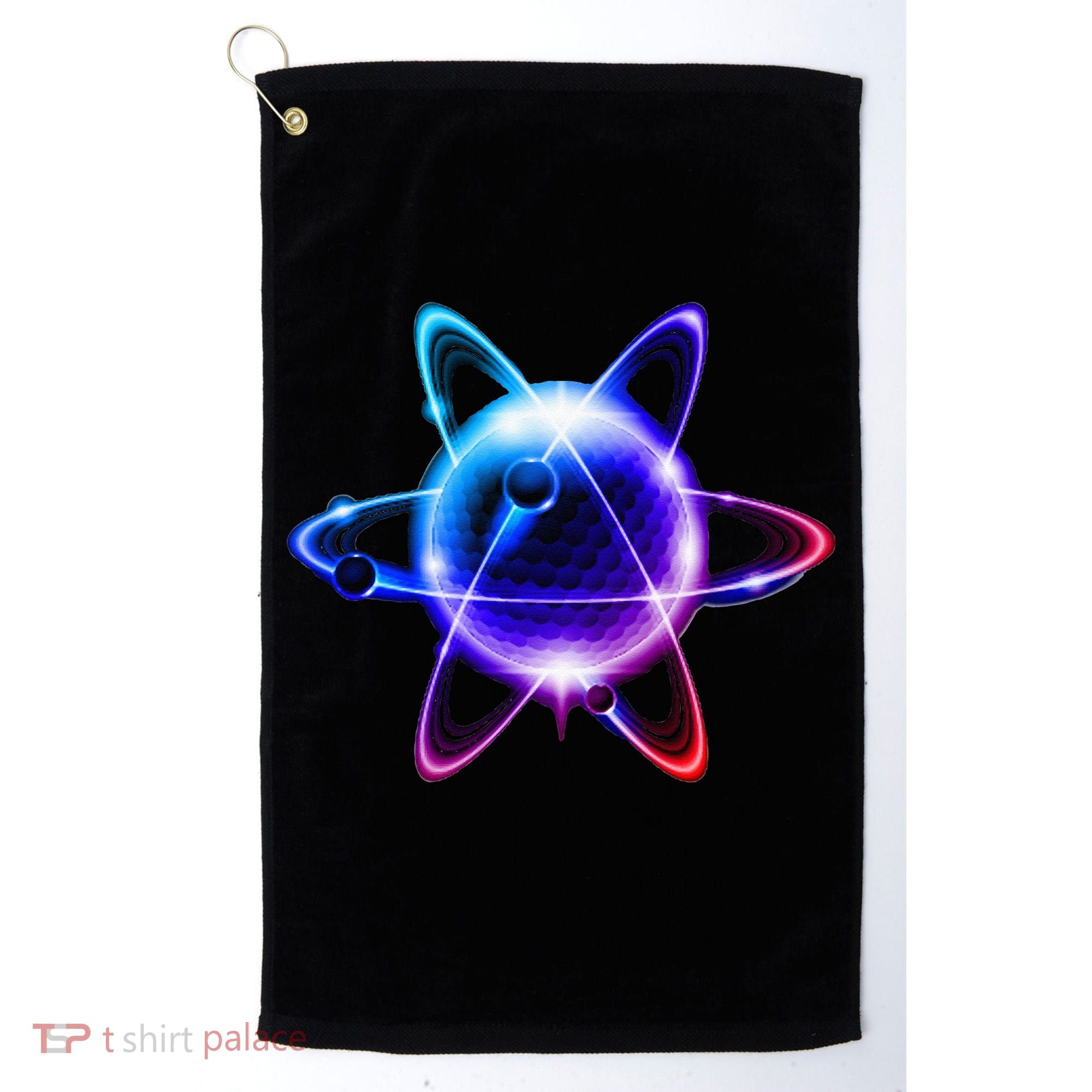 Science Chemistry Chemist Atom Atom Physics Golf Towel