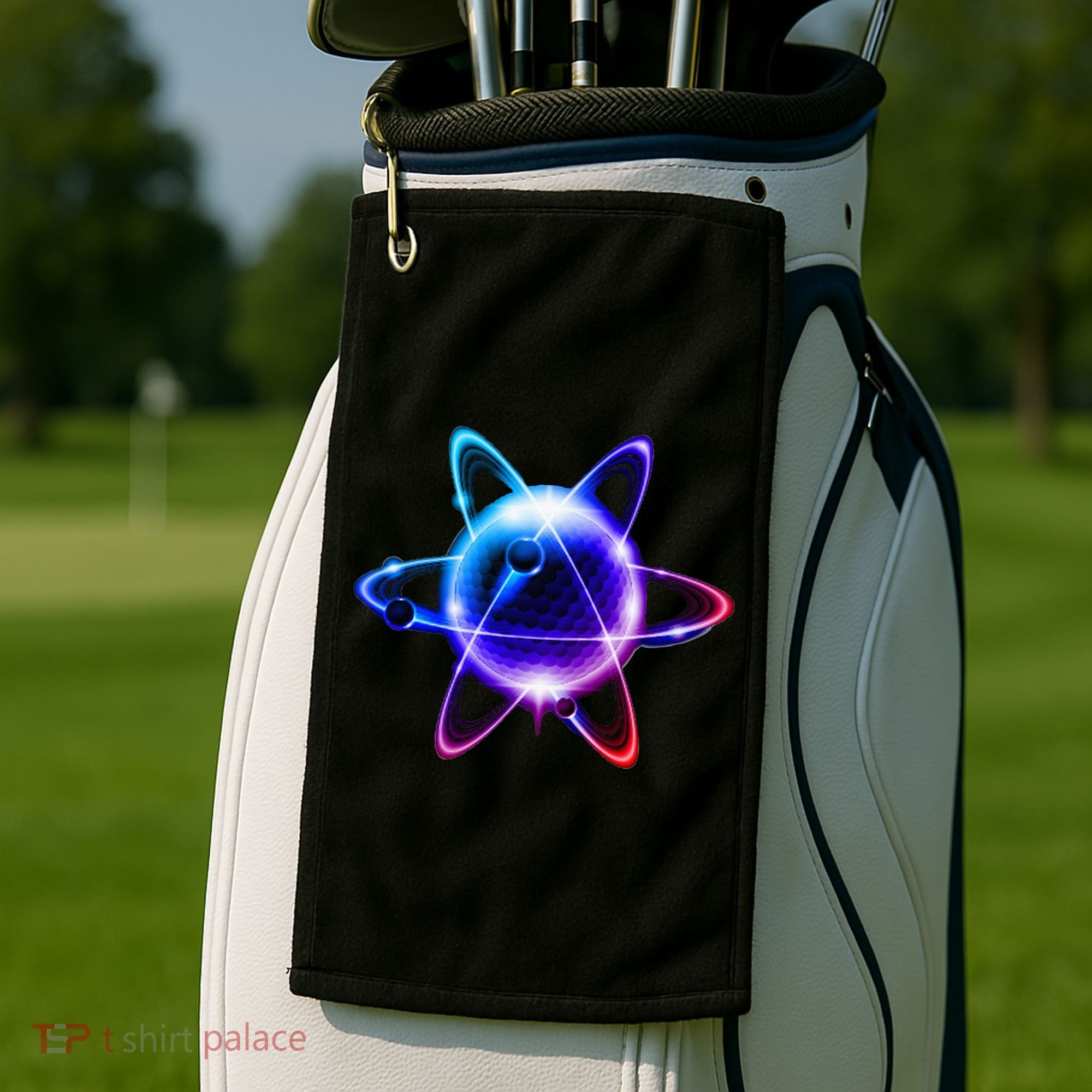 Science Chemistry Chemist Atom Atom Physics Golf Towel