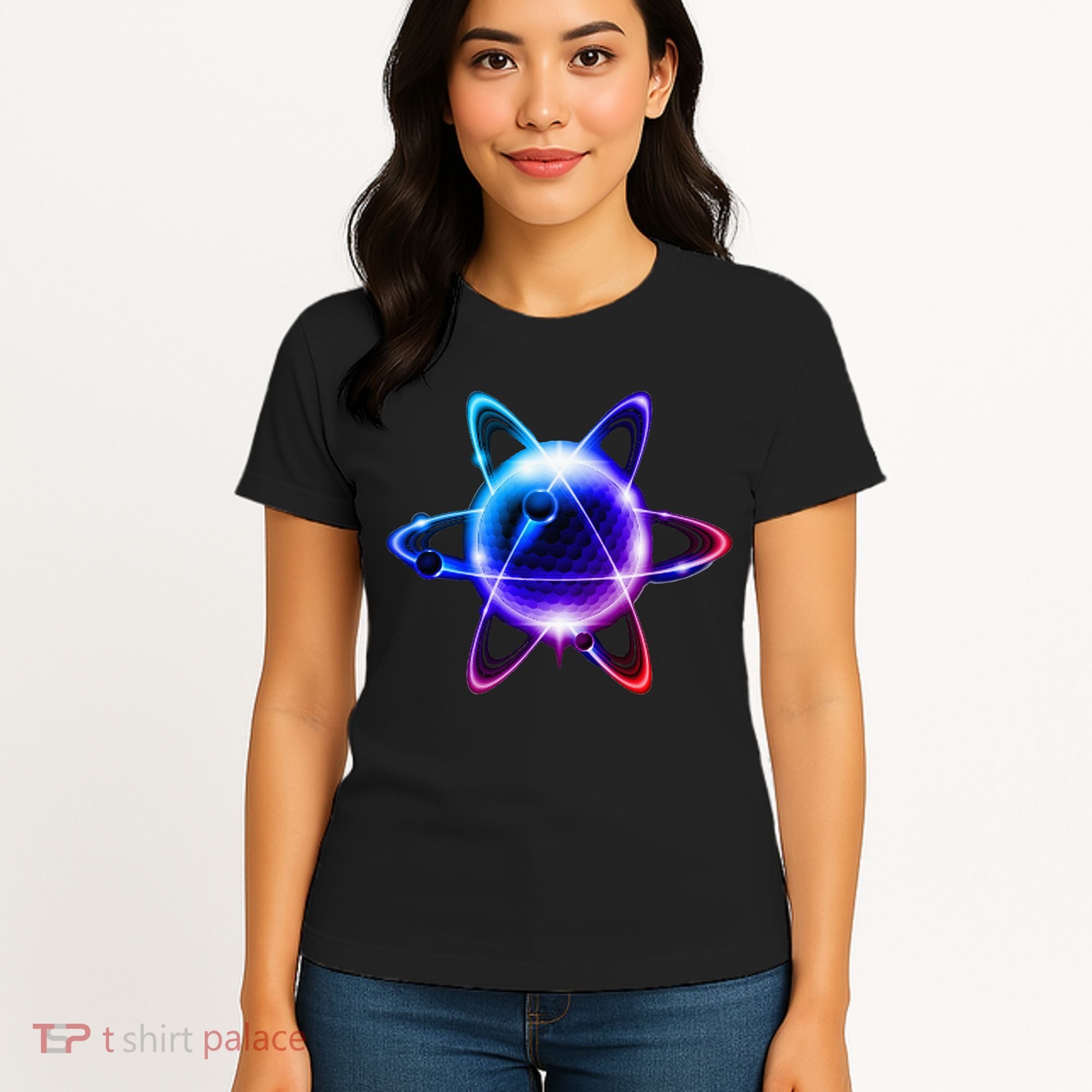Science Chemistry Chemist Atom Atom Physics Women's T-Shirt