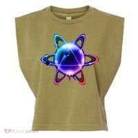 Science Chemistry Chemist Atom Atom Physics Garment-Dyed Women's Muscle Tee thumb 0