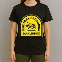 San Clemente Ca Vintage Style Southern California T-Shirt thumb 4