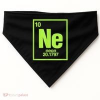 Science Chemistry Chemical Elements Ne Neon USA-Made Doggie Bandana thumb 0