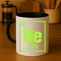 Science Chemistry Chemical Elements Ne Neon Coffee Mug thumb 4