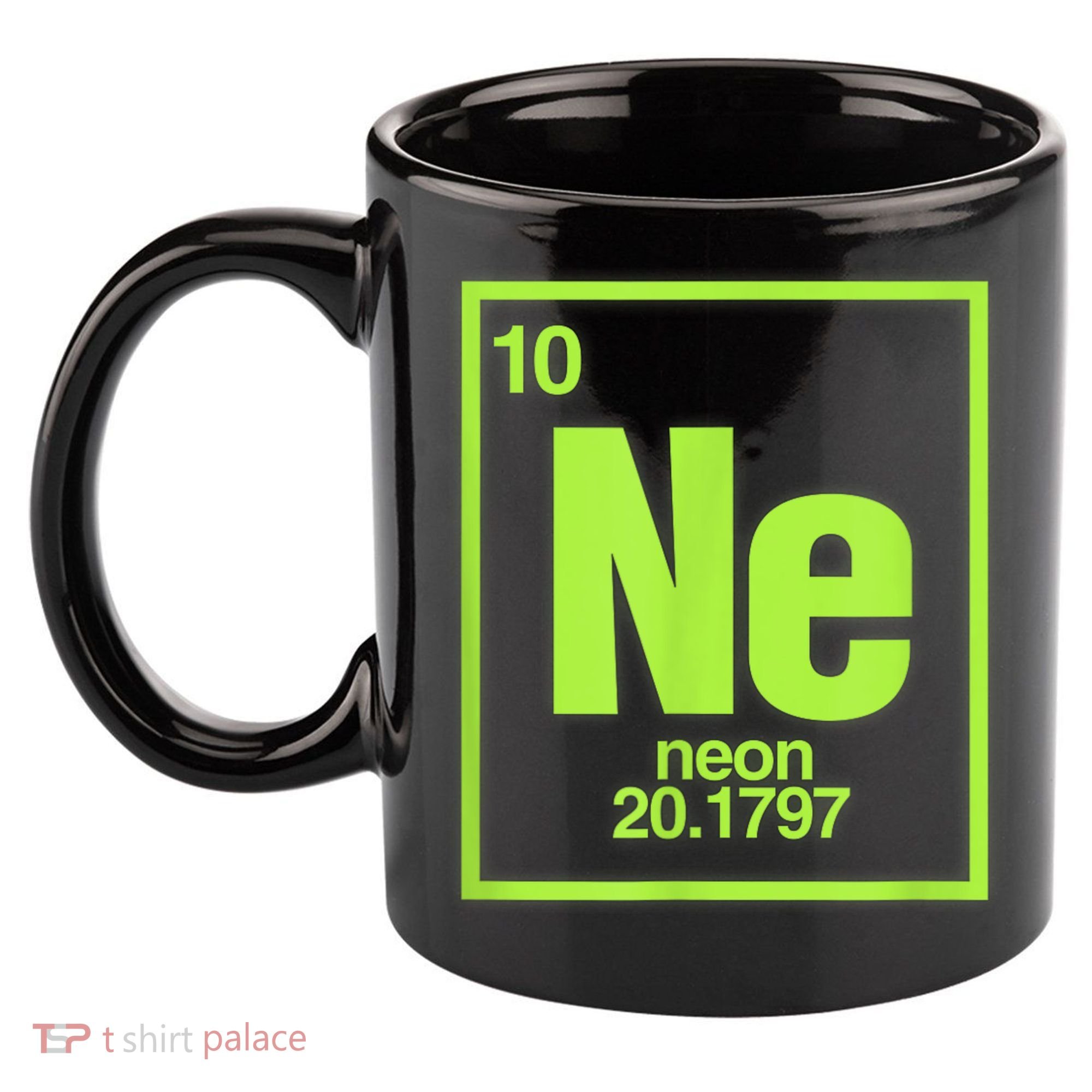 Science Chemistry Chemical Elements Ne Neon 11oz C Handle Ceramic Mug