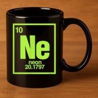 Science Chemistry Chemical Elements Ne Neon 11oz C Handle Ceramic Mug thumb 3
