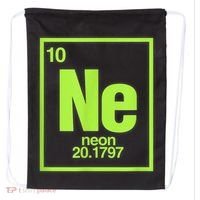 Science Chemistry Chemical Elements Ne Neon Drawstring Bag thumb 0