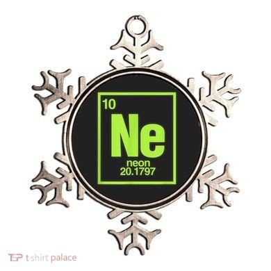 Science Chemistry Chemical Elements Ne Neon Ornament