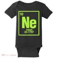 Science Chemistry Chemical Elements Ne Neon Baby Bodysuit thumb 0