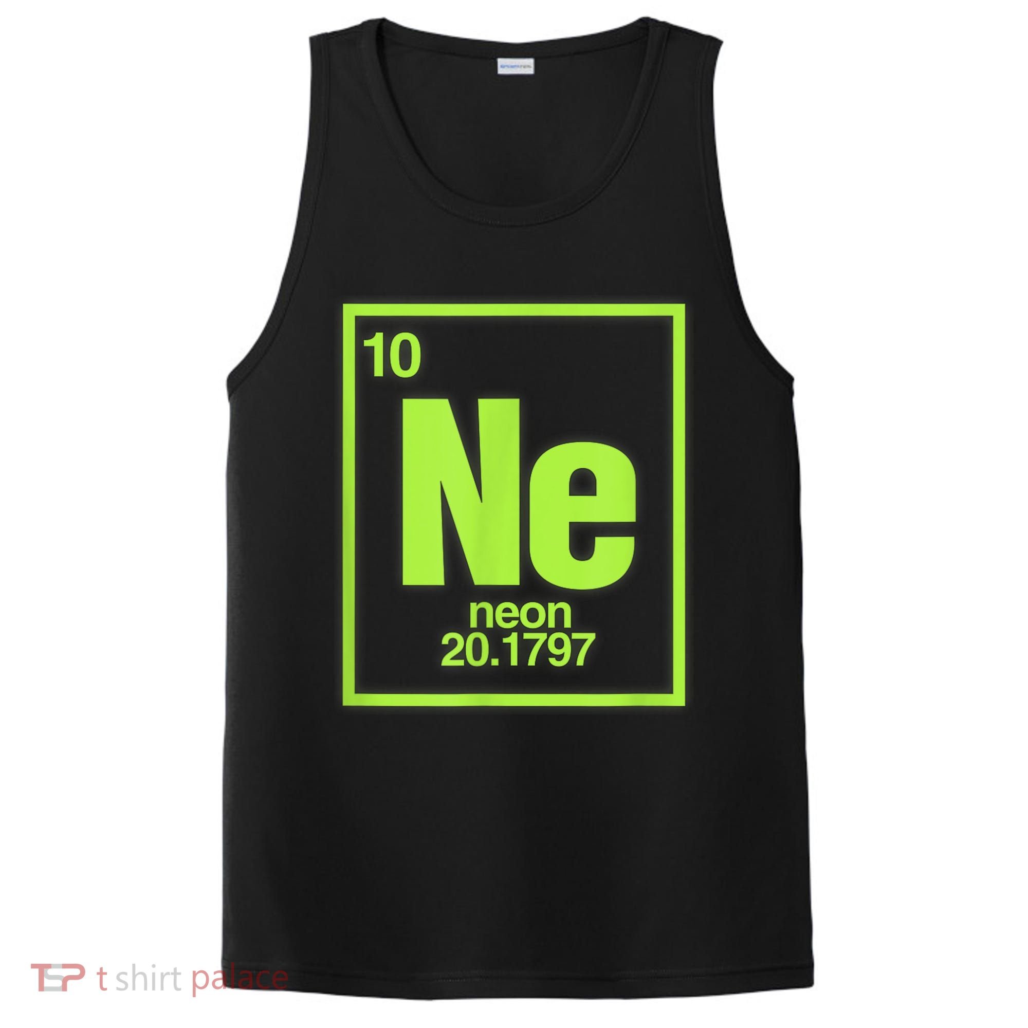 Science Chemistry Chemical Elements Ne Neon PosiCharge Competitor Tank