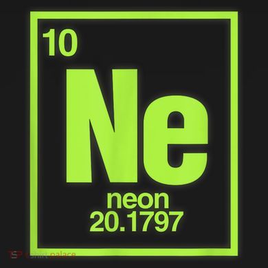 Science Chemistry Chemical Elements Ne Neon PosiCharge Competitor Tank