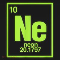 Science Chemistry Chemical Elements Ne Neon PosiCharge Competitor Tank thumb 2