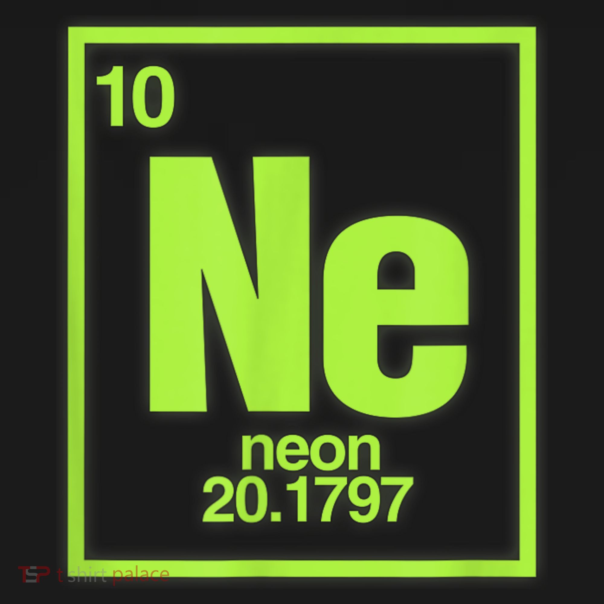 Science Chemistry Chemical Elements Ne Neon PosiCharge Competitor Tank