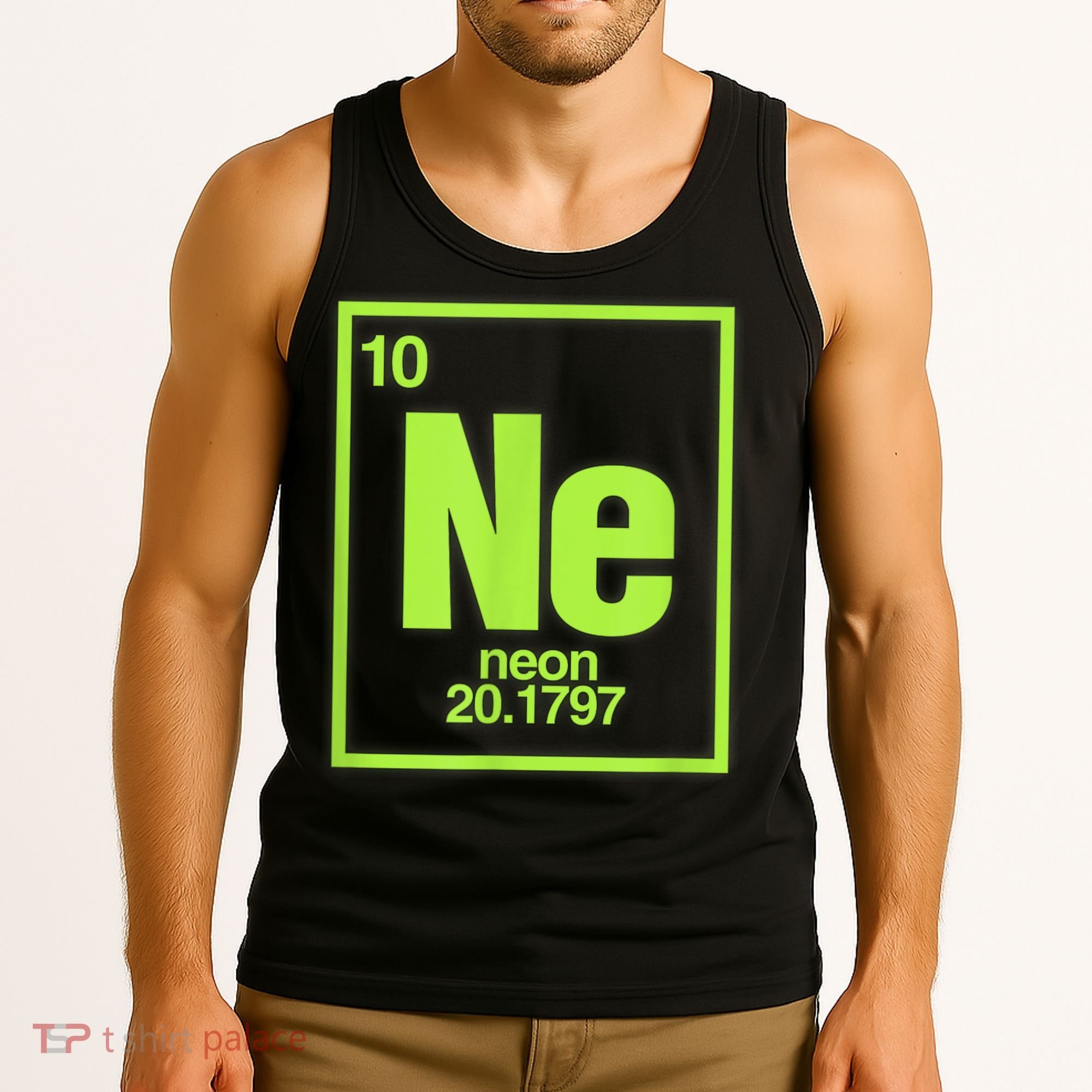 Science Chemistry Chemical Elements Ne Neon Tank Top