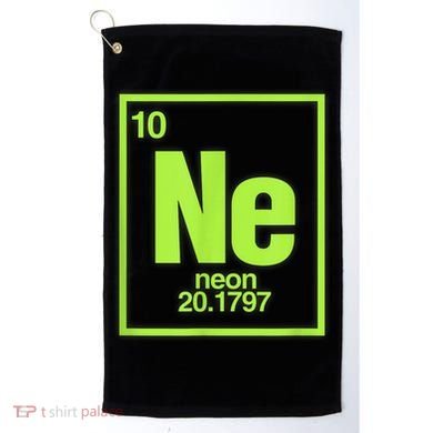 Science Chemistry Chemical Elements Ne Neon Golf Towel