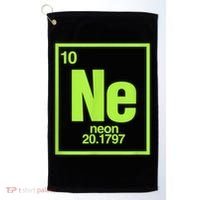 Science Chemistry Chemical Elements Ne Neon Golf Towel thumb 0