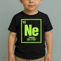Science Chemistry Chemical Elements Ne Neon Toddler T-Shirt thumb 2