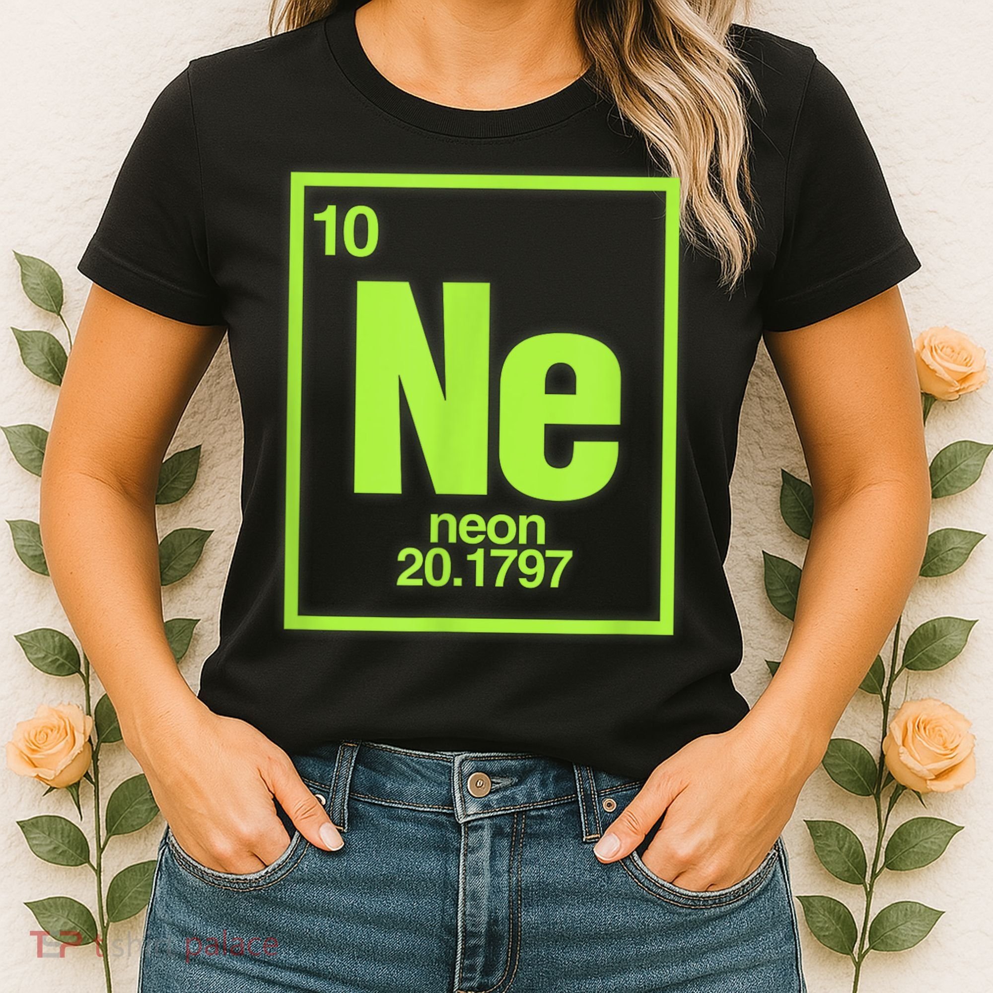 Science Chemistry Chemical Elements Ne Neon Women's T-Shirt
