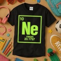 Science Chemistry Chemical Elements Ne Neon Kids T-Shirt thumb 3