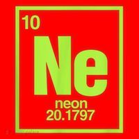 Science Chemistry Chemical Elements Ne Neon Santa Hat thumb 1