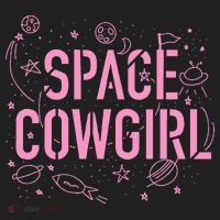 Space Cowgirl Cow Girl 70s Disco Preppy  Beanie thumb 2
