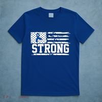 Strong Colon Cancer Awareness Flag T-Shirt thumb 5