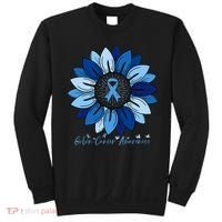 Sunflower Colon Cancer Awareness Month Sweatshirt thumb 0