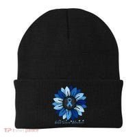 Sunflower Colon Cancer Awareness Month Beanie thumb 0