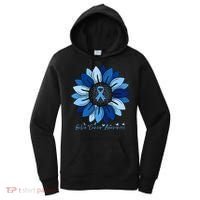 Sunflower Colon Cancer Awareness Month Women's Hoodie thumb 0