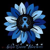 Sunflower Colon Cancer Awareness Month Women's Hoodie thumb 2