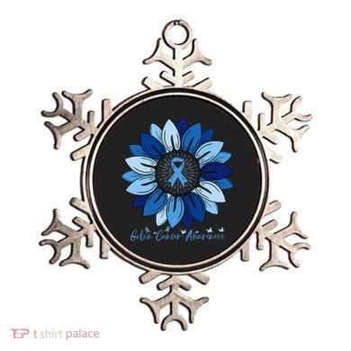 Sunflower Colon Cancer Awareness Month Ornament