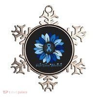 Sunflower Colon Cancer Awareness Month Ornament thumb 0