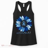 Sunflower Colon Cancer Awareness Month Women's Tank Top thumb 0