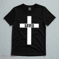 Saved Cross Christian Inspirational T-Shirt thumb 5