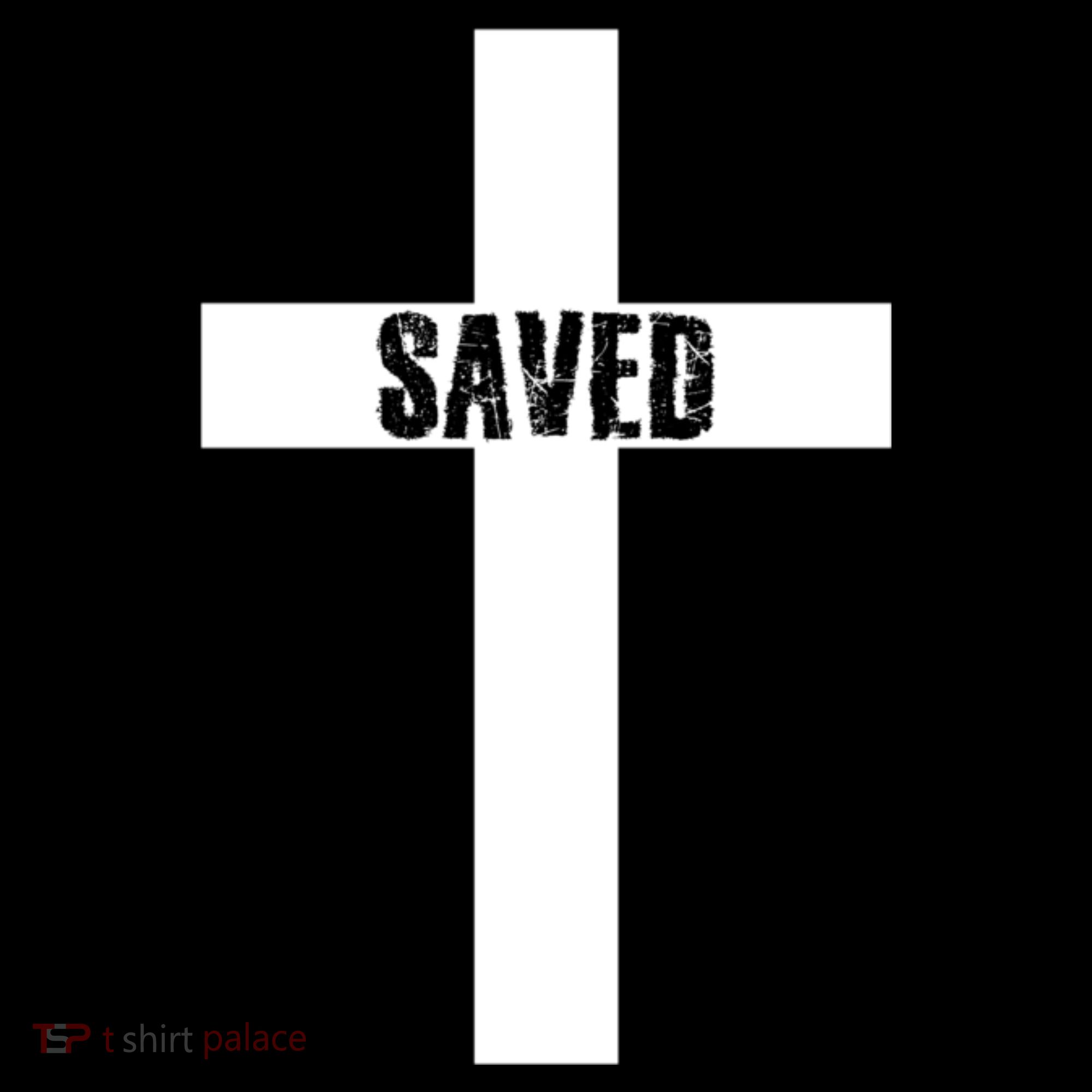 Saved Cross Christian Inspirational Women's Hoodie