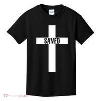 Saved Cross Christian Inspirational Kids T-Shirt thumb 0
