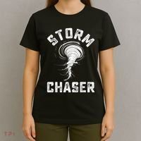 Storm Chaser Costume Tornado Twister Chasers T-Shirt thumb 4