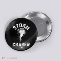 Storm Chaser Costume Tornado Twister Chasers Button thumb 0