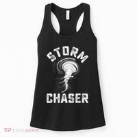 Storm Chaser Costume Tornado Twister Chasers Women's Tank Top thumb 0