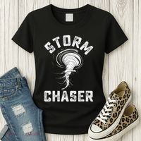 Storm Chaser Costume Tornado Twister Chasers Women's T-Shirt thumb 3