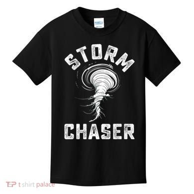 Storm Chaser Costume Tornado Twister Chasers Kids T-Shirt